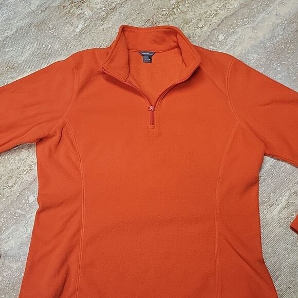 EDDIE BAUER WOMENS LIGHT FLEECE PULLOVER SIZE MEDIUM - Picture 2 of 6